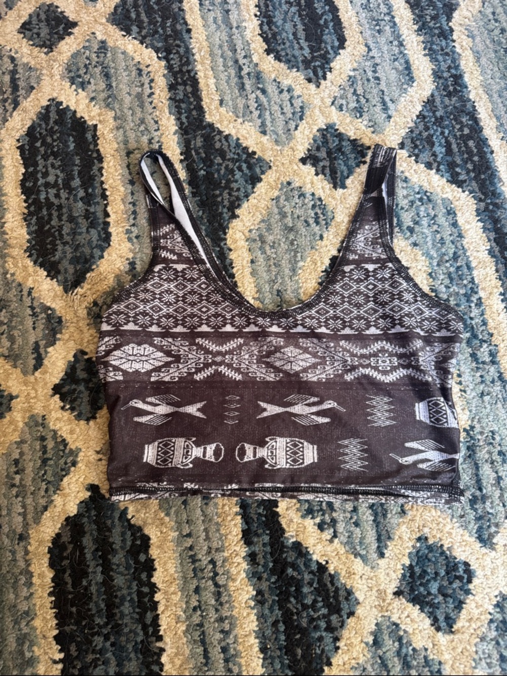 Teeki lovers Tank - Black & White discontinued